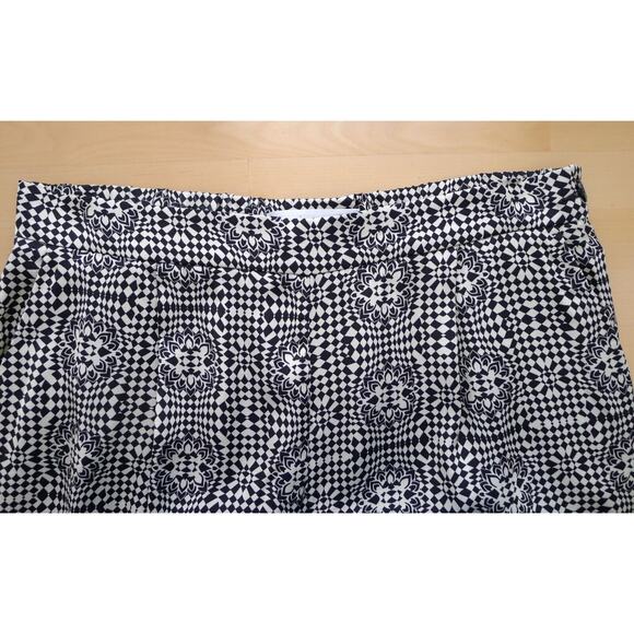 BEATRICE .B ITALY Wide Leg Ostrich Feather Trim Pull On Pant XL 10 YOOX $338 - Picture 7 of 9